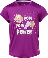 BCG Girls' Training Turbo Pom Graphic Short Sleeve T-shirt