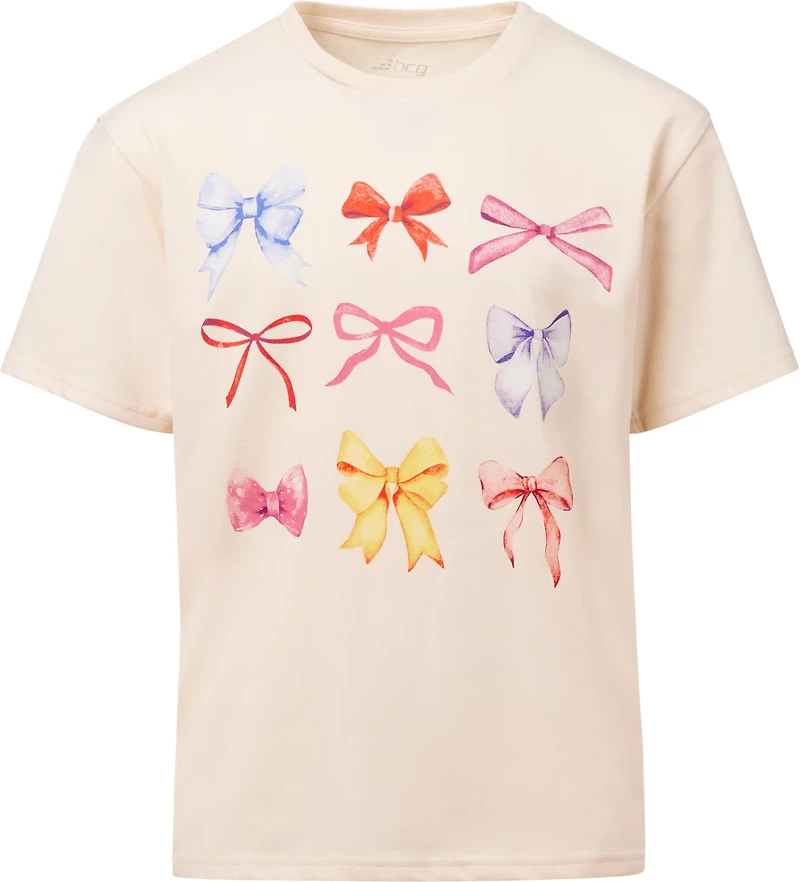 BCG Girls' Boxy Bows Graphic T-shirt