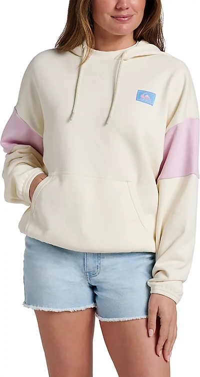 Quicksilver Women's Wave Check French Terry Hoodie
