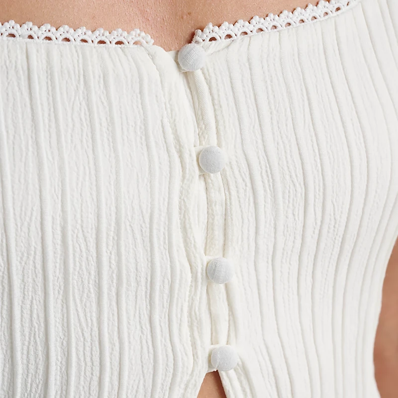 Quicksilver Women's Maci Solid Textured Woven Tank Top