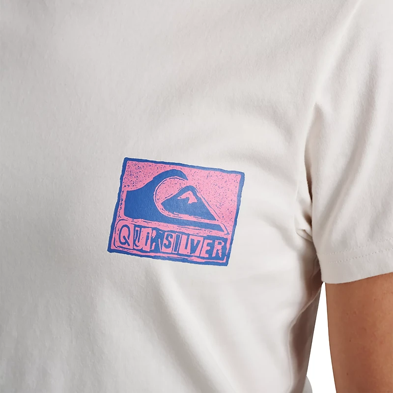 Quicksilver Women's Short Sleeve Stamped Classic T-shirt