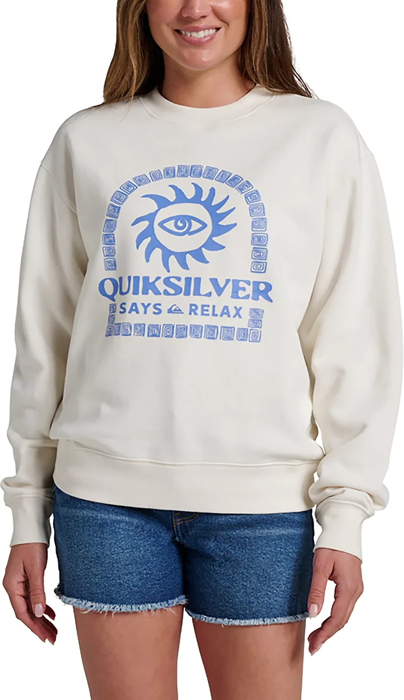 Quicksilver Women's Relax Crewneck Sweatshirt