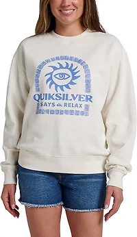 Quicksilver Women's Relax Crewneck Sweatshirt
