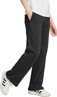 adidas Women's Essentials Small Logo Feel Cozy Open Hem Pants