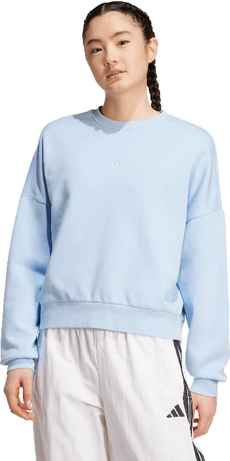 adidas Women's Essentials Small Logo Feel Cozy Sweatshirt