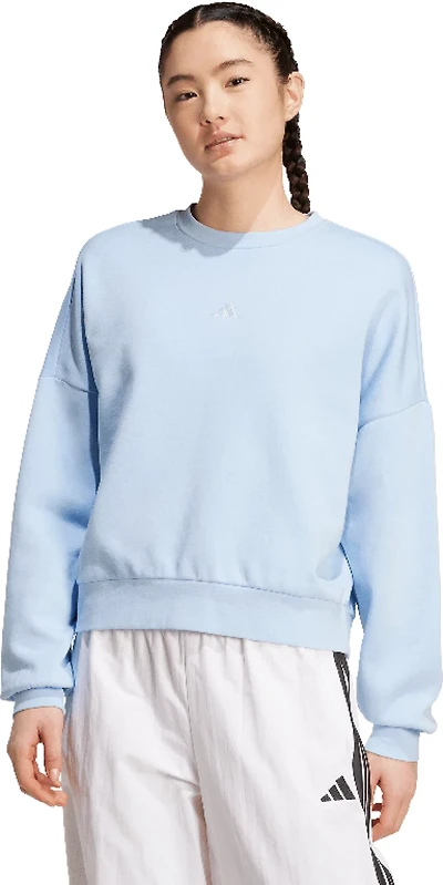 adidas Women's Essentials Small Logo Feel Cozy Sweatshirt