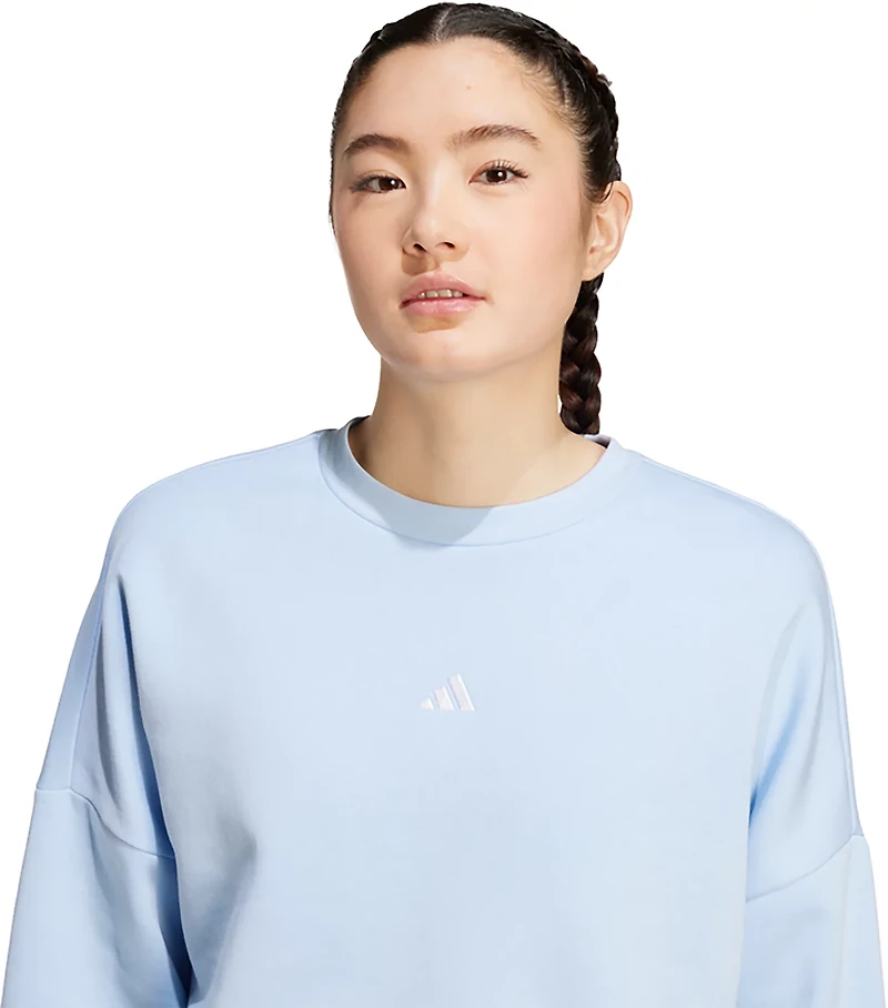 adidas Women's Essentials Small Logo Feel Cozy Sweatshirt