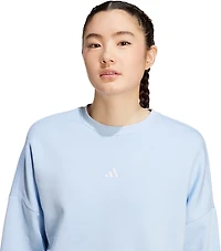 adidas Women's Essentials Small Logo Feel Cozy Sweatshirt