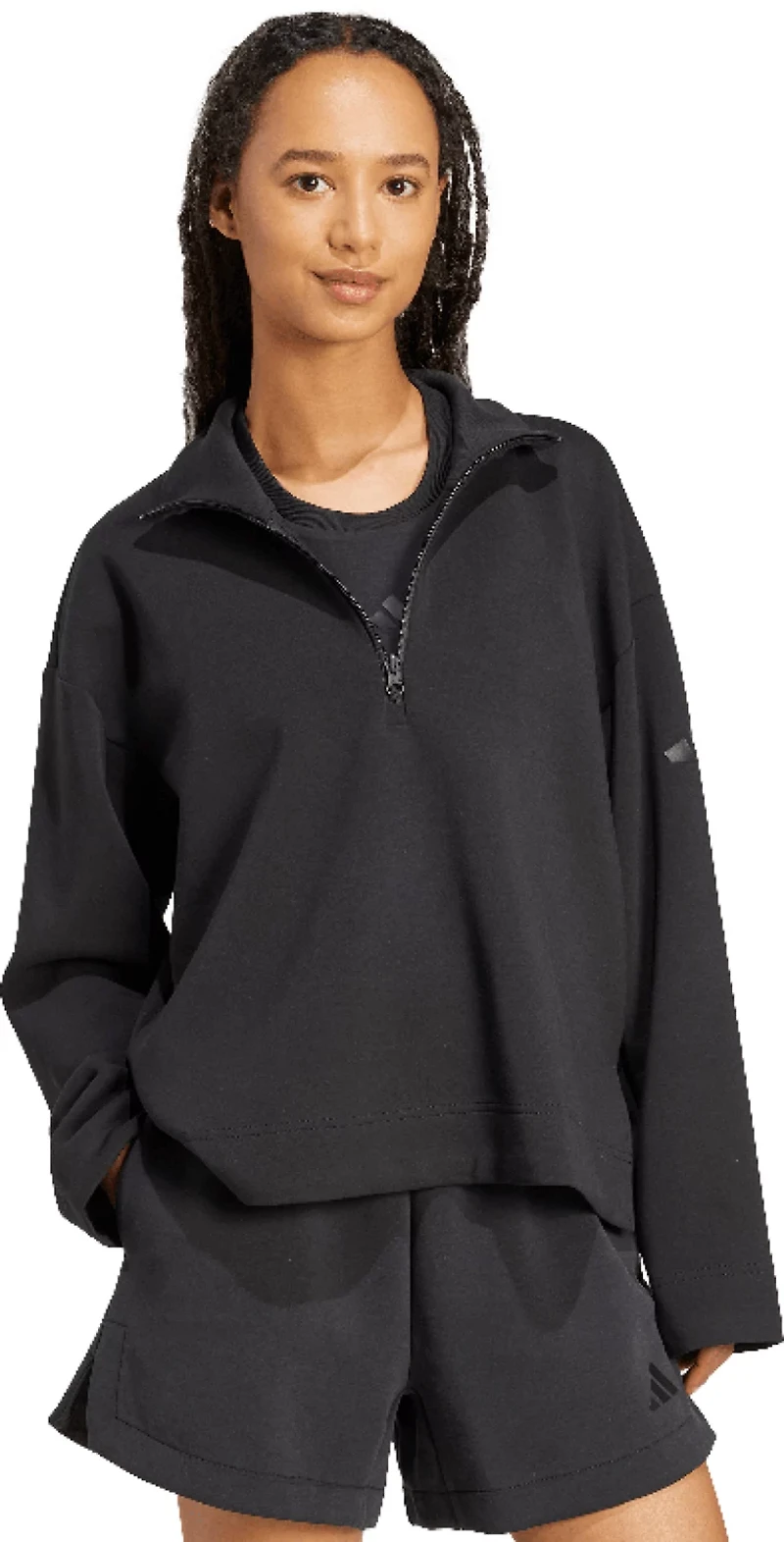 adidas Women's ALL SZN Soft Lux 1/4-Zip Sweatshirt