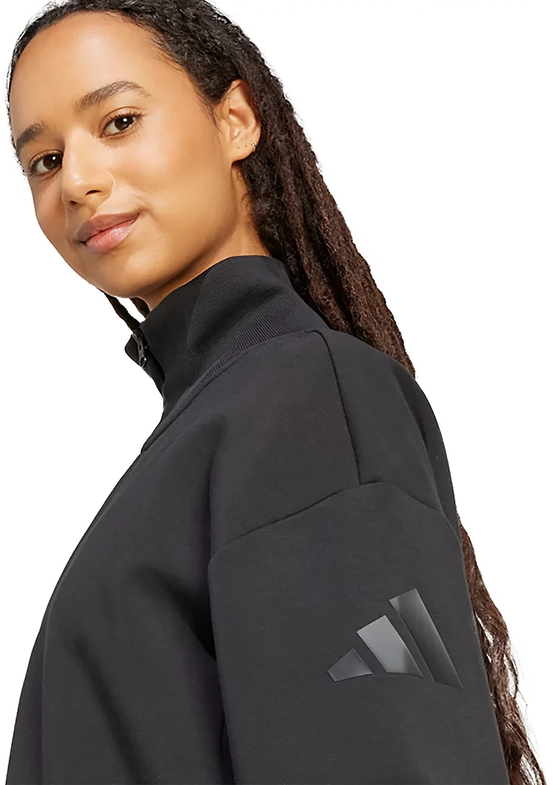 adidas Women's ALL SZN Soft Lux 1/4-Zip Sweatshirt