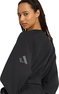 adidas Women's ALL SZN Soft Lux Loose Sweatshirt