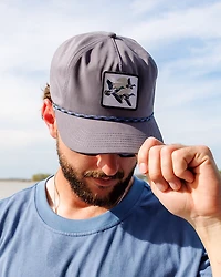 Waggle Men's Duck & Cover Unstructured Rope Hat