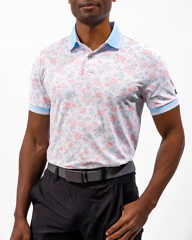 Waggle Men's Fresh Picked Pique Polo Shirt