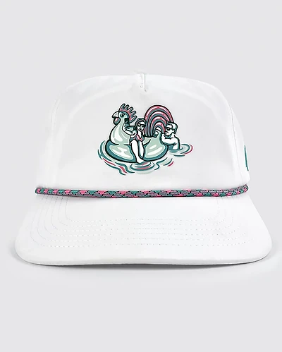 Waggle Men's Pontoon Party Unstructured Rope Hat