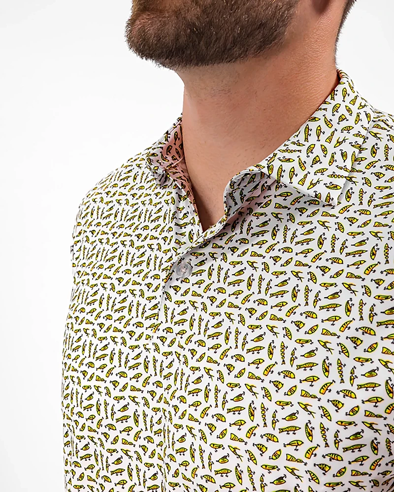 Waggle Men's Tacklebox Polo Shirt