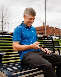 Waggle Men's Wake Life Pique Polo Shirt