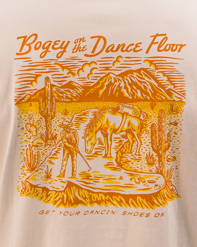 Waggle Men's Bogey on the Dance Floor Graphic T-shirt
