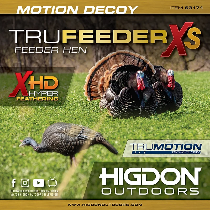 Higdon XS TruFeeder Motion Turkey Hen
