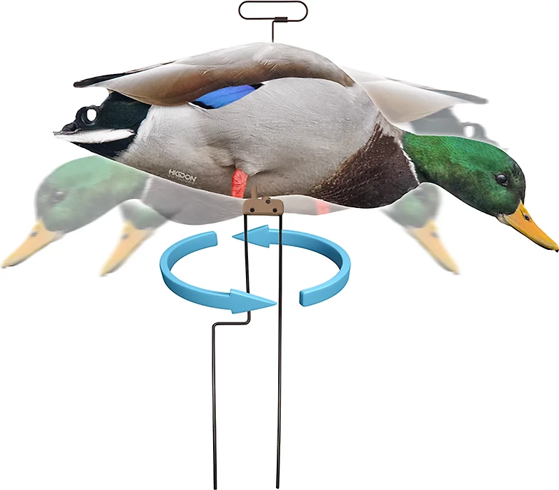 Higdon FLATS Mallard Duck Motion Silhouette Decoy 12-Pack