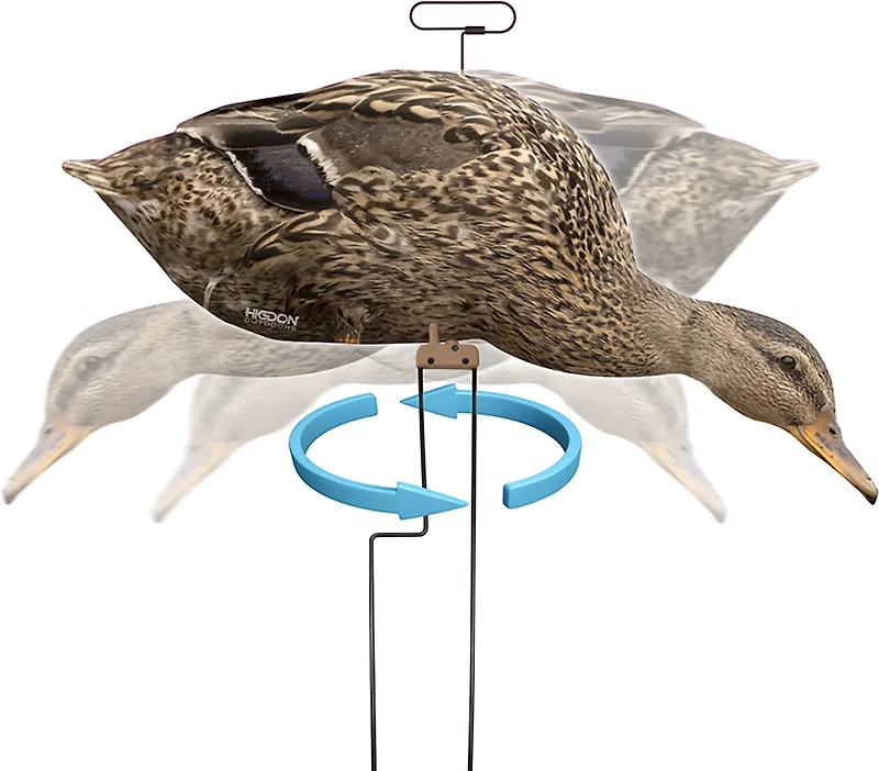 Higdon FLATS Mallard Duck Motion Silhouette Decoy 12-Pack