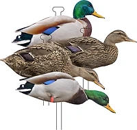 Higdon FLATS Mallard Standard Silhouettes Decoys 12-Pack