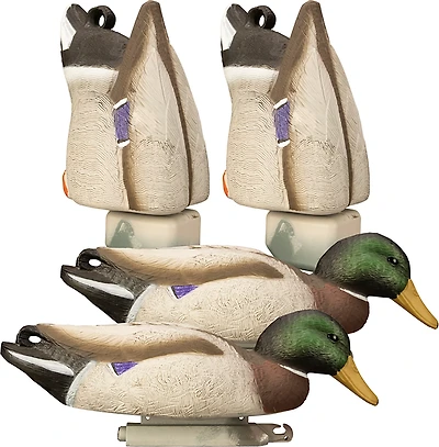 Higdon Magnum Mallard Feeder Decoy 4-Pack