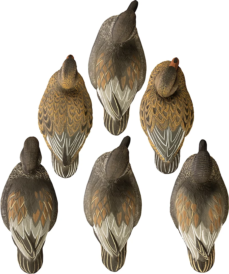 Higdon Standard Gadwall Decoy 6-Pack
