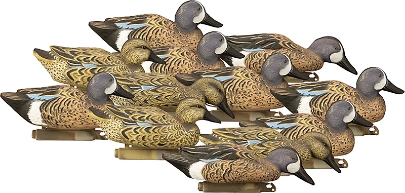 Higdon Standard Blue Wing Teal Decoy 12-Pack