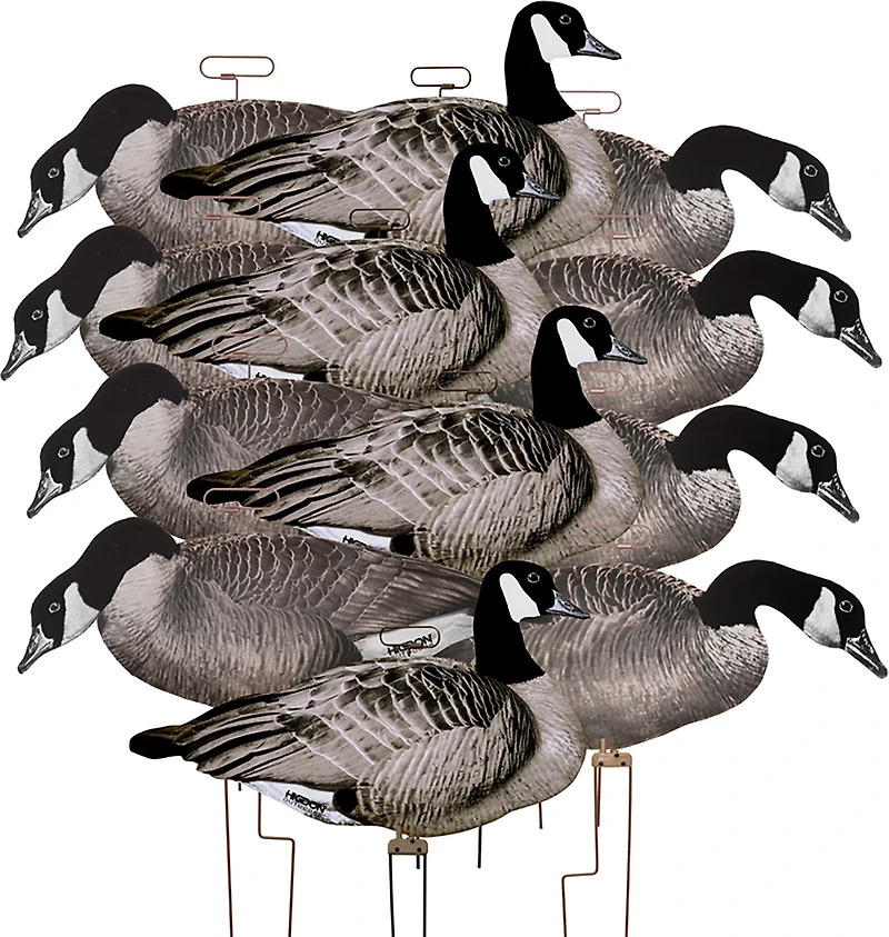Higdon FLATS Canada Goose Motion Silhouette 12-Pack