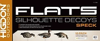 Higdon FLATS Specklebelly Goose Silhouette 12-Pack