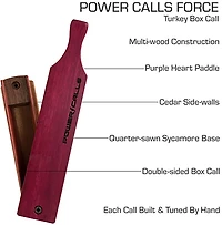 Power Calls Force Wooden Box Turkey Call