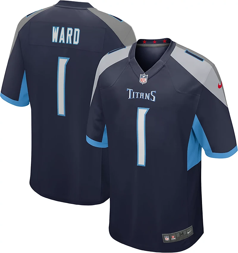 Nike Men's Titans C. Ward Home Player Jersey