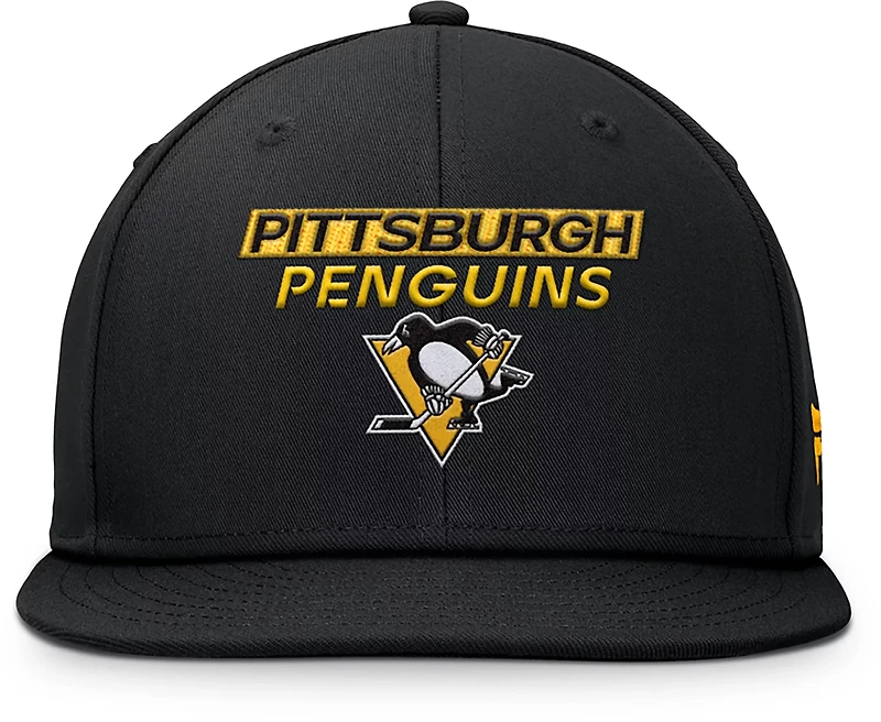 Fanatics Men's Penguins Rink Prime Structured Mid Crown Adjustable Cap