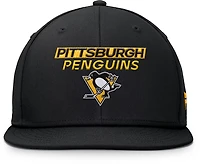 Fanatics Men's Penguins Rink Prime Structured Mid Crown Adjustable Cap