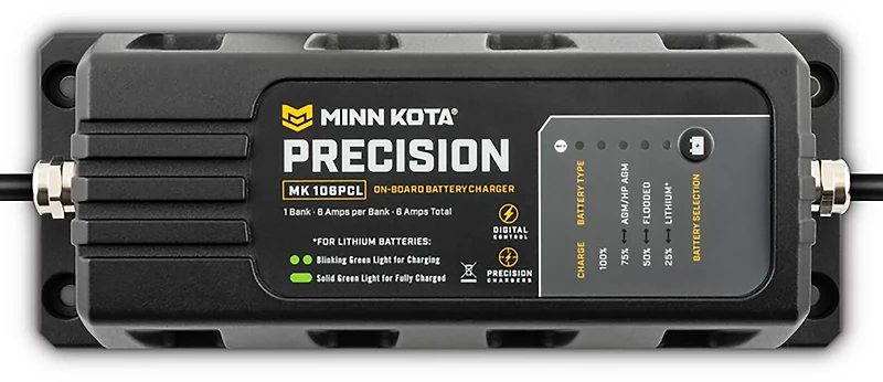 Minn Kota MK-106PCL On-Board Battery Charger