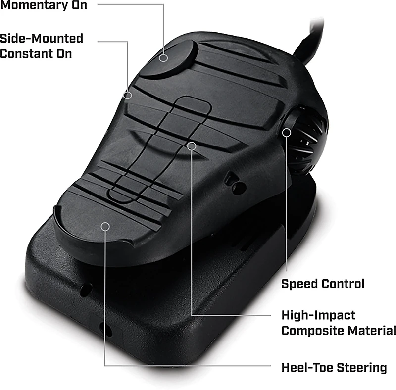 Minn Kota Fortrex FW Foot Steer Electric Freshwater Bow Mount Trolling Motor