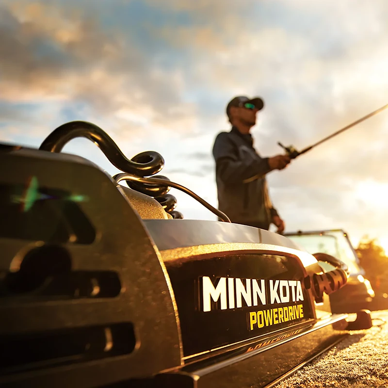 Minn Kota PowerDrive Foot Pedal Freshwater Bow Mount Trolling Motor