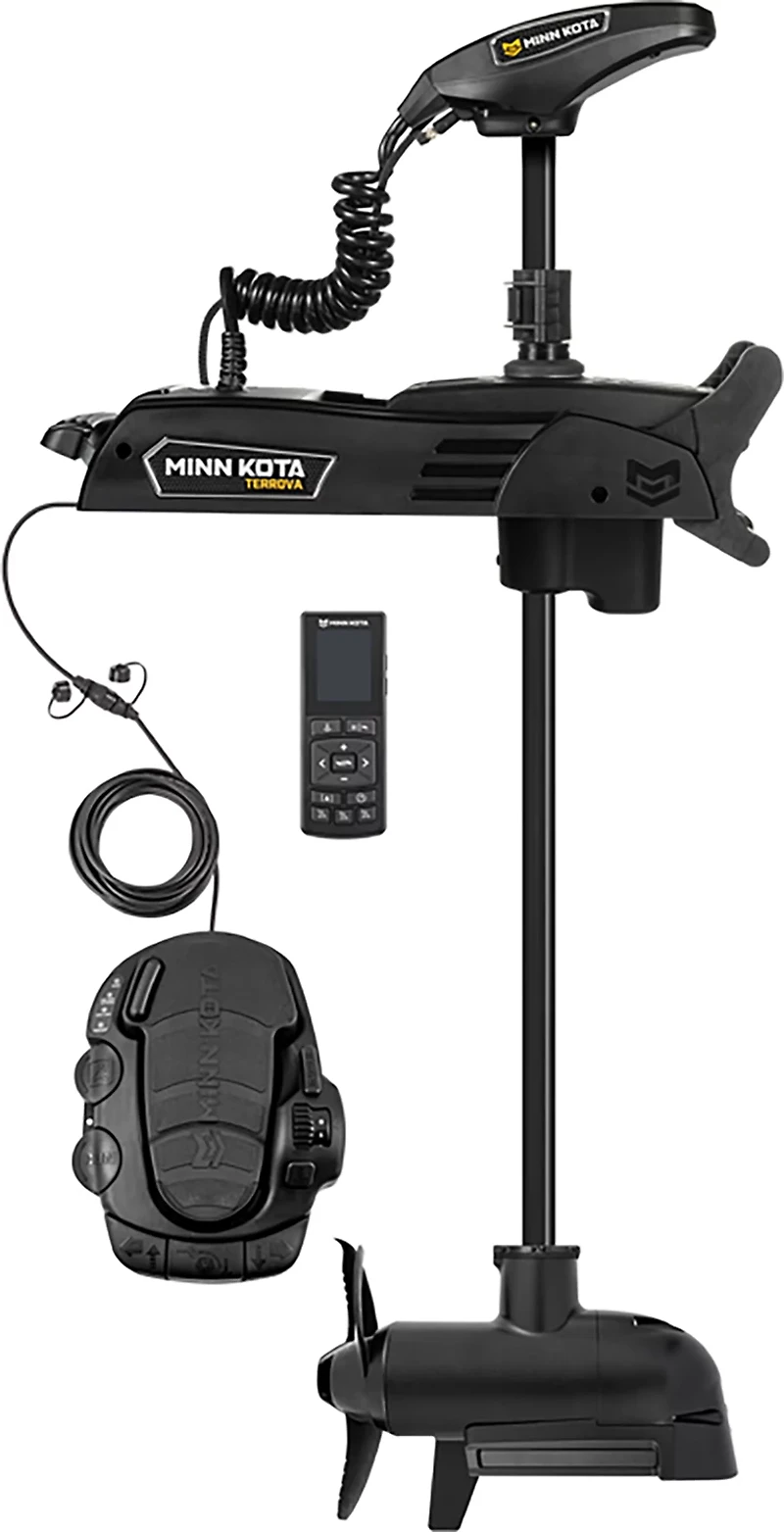 Minn Kota Terrova MEGA Side Imaging Wireless Remote Freshwater Bow-Mount Trolling Motor