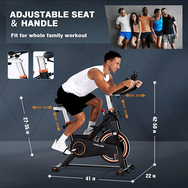 YOSUDA PRO Magnetic Exercise Bike