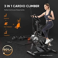 YOSUDA Pro Stepping 3-in-1 Elliptical