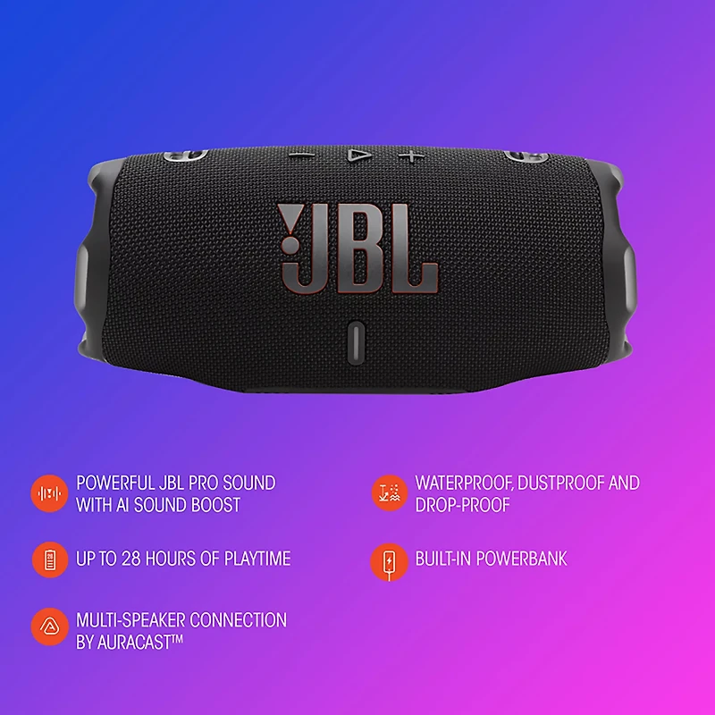 JBL Charge 6 Bluetooth Speaker