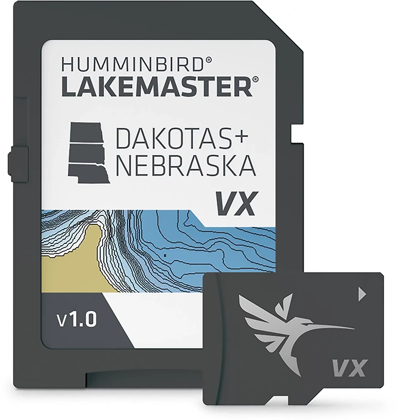 Humminbird LakeMaster Dakotas + Nebraska V1 Micro SD Card