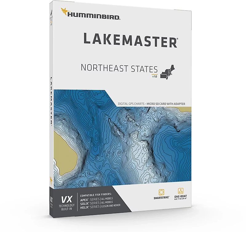 Humminbird LakeMaster Northeast V1 Micro SD Card