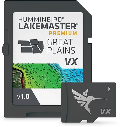 Humminbird LakeMaster Premium Great Plains V1 Micro SD Card