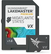 Humminbird LakeMaster Premium Mid Atlantic States V1 Micro SD Card