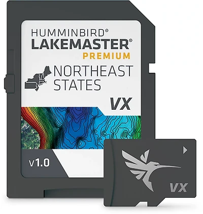 Humminbird LakeMaster Premium Northeast V1 Micro SD Card