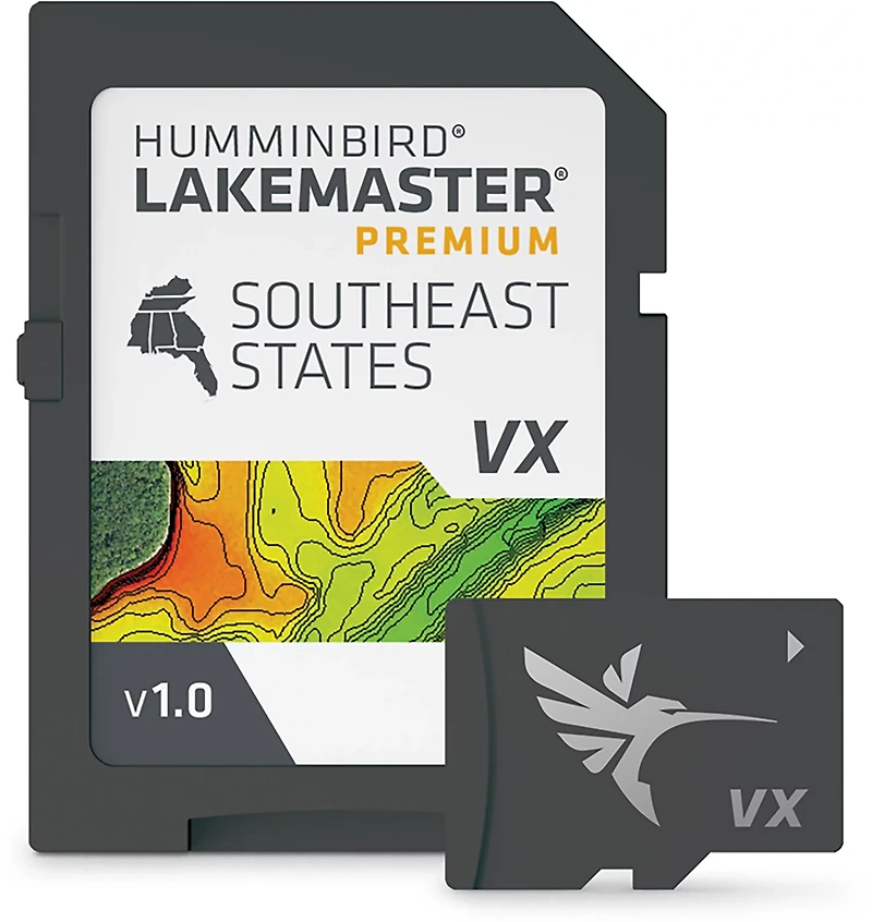 Humminbird LakeMaster Premium Southeast States V1 Micro SD Card