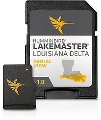 Humminbird 600050-1 LakeMaster Louisiana Delta Aerial View V1 Micro SD Card