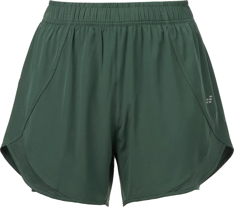 BCG Women's Plus Run Mesh Pieced Shorts 3