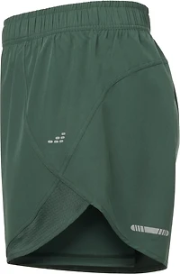 BCG Women's Plus Run Mesh Pieced Shorts 3